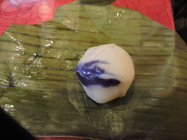 kuih kochi putih - Baba Charlie Cafe in Melaka Malaysia